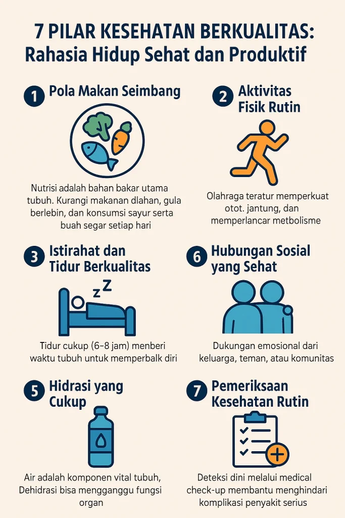 7 Pilar Kesehatan Berkualitas