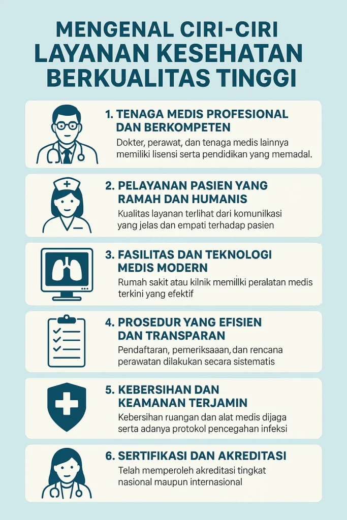 layanan kesehatan berkualitas